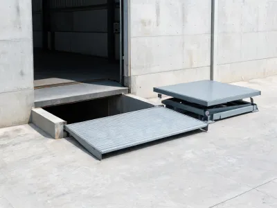 Loading dock pit