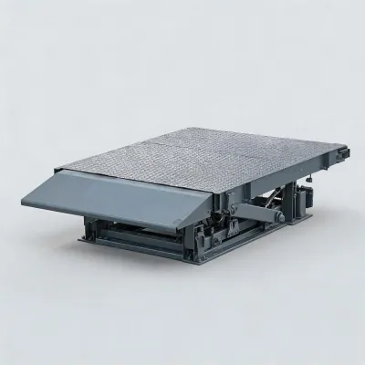 electric edge of dock leveler