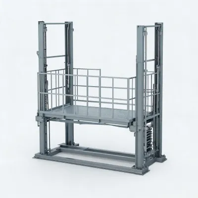 free standing freight elevator
