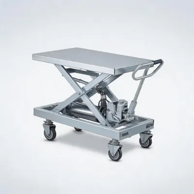 hydraulic lift cart option power