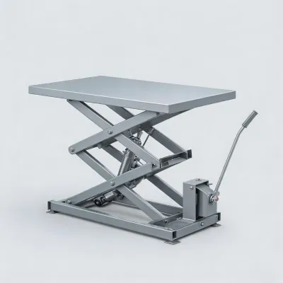 manual hydraulic lift table